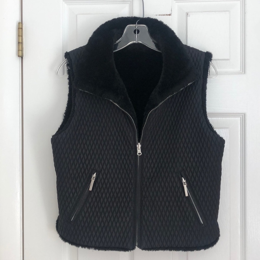 Metropolitan Reversible Fleece-Chevron Vest